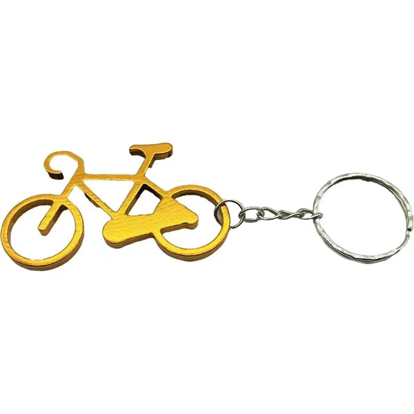 Mini Aluminum Bike Bottle Opener Keychain