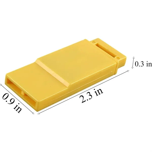 ABS Pealess Emergency Safety Whistle