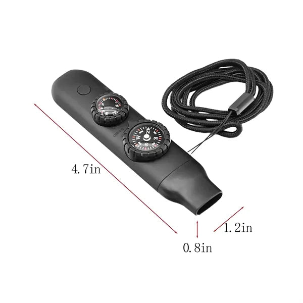 7-in-1 Outdoor Emergency Survival Safety Whistle