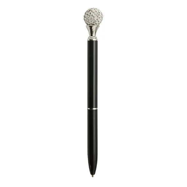 Metal Rotary Diamond Ball Pen w/ Box