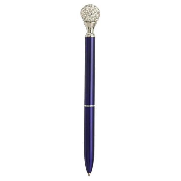 Metal Rotary Diamond Ball Pen w/ Box
