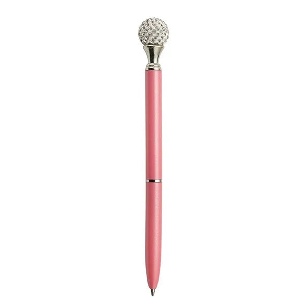 Metal Rotary Diamond Ball Pen w/ Box