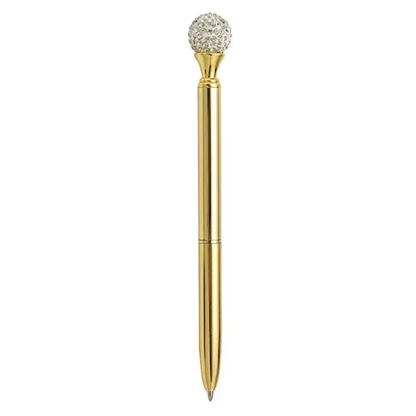 Metal Rotary Diamond Ball Pen w/ Box