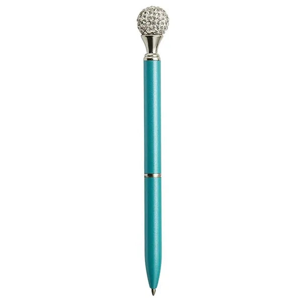 Metal Rotary Diamond Ball Pen w/ Box