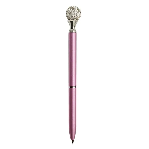 Metal Rotary Diamond Ball Pen w/ Box