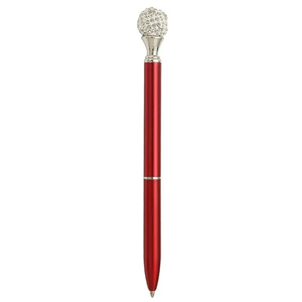 Metal Rotary Diamond Ball Pen w/ Box
