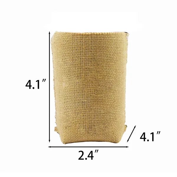 11 oz Cotton Linen Beverage Holder Sleeve
