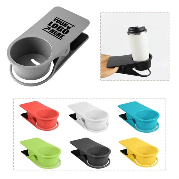 Desk Drinking Cup Holder Clip for Water Drink Coffee Mug
