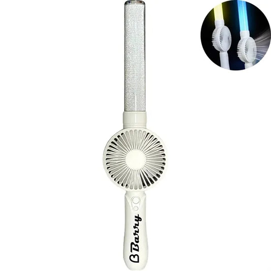 USB Rechargeable Concert LED Glow Stick w/Fan