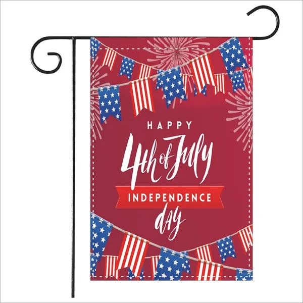 American Independence Day Garden Flag