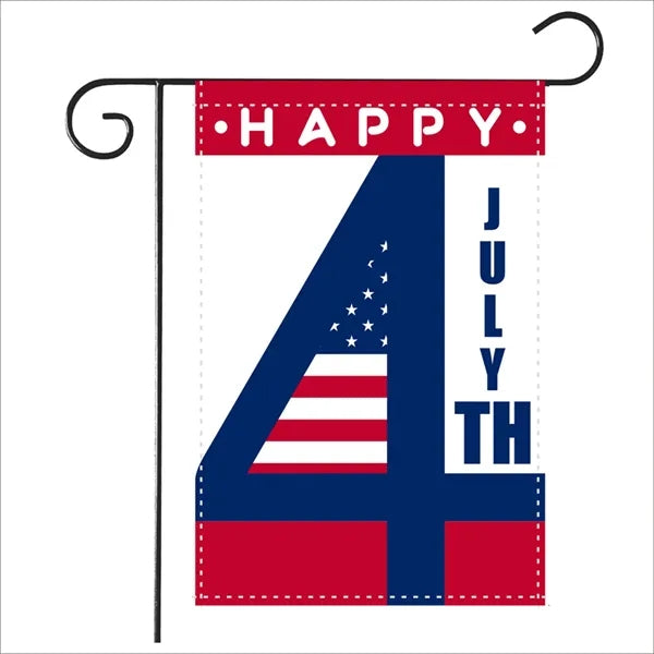 American Independence Day Garden Flag