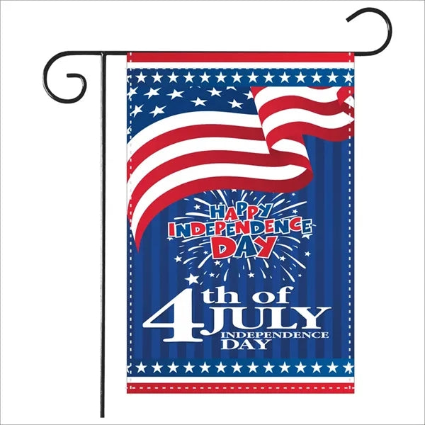 American Independence Day Garden Flag
