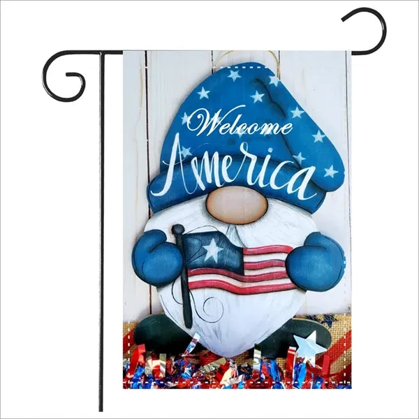 American Independence Day Garden Flag