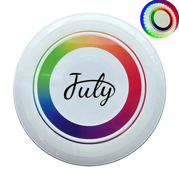 Adjustable Rechargeable LED Light Up Flying Disc