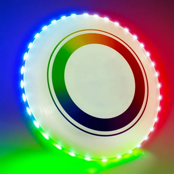 Adjustable Rechargeable LED Light Up Flying Disc