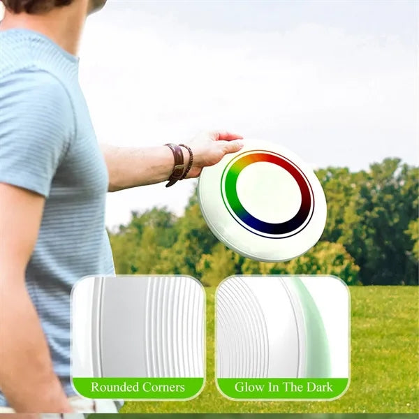 Adjustable Rechargeable LED Light Up Flying Disc