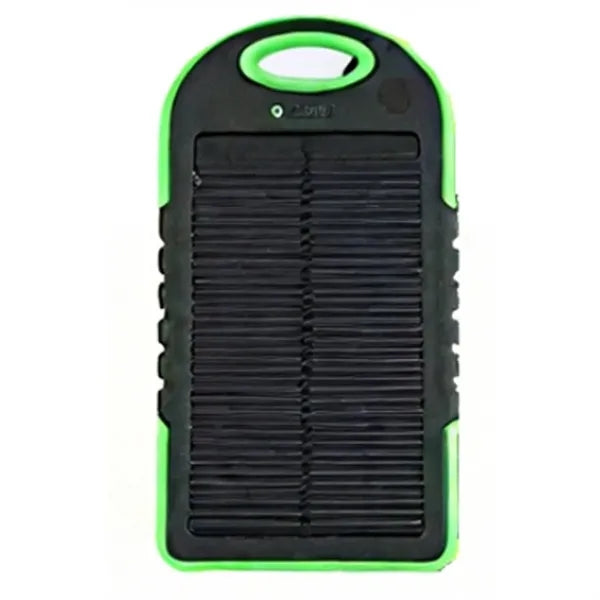 5000mAh Waterproof Portable Solar Power Bank