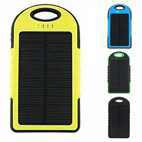 5000mAh Waterproof Portable Solar Power Bank