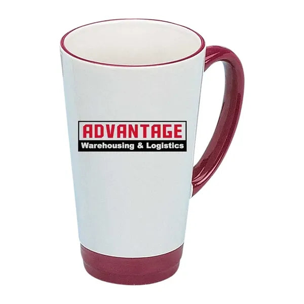 16oz. Trimmed Funnel Mug