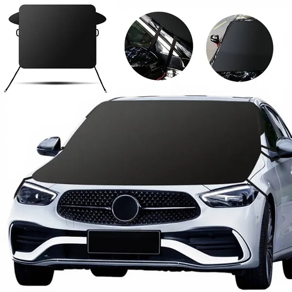 All-Season Oxford Car Windshield Sunshade