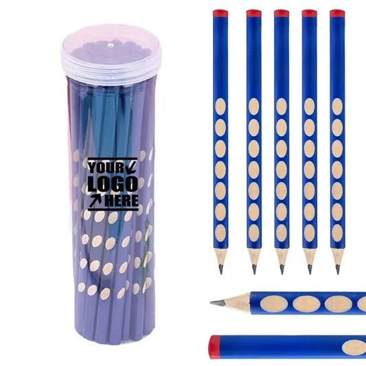 30pcs 2B Pencils with Grip Correction Wooden Graphite
