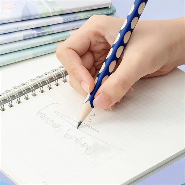 30pcs 2B Pencils with Grip Correction Wooden Graphite