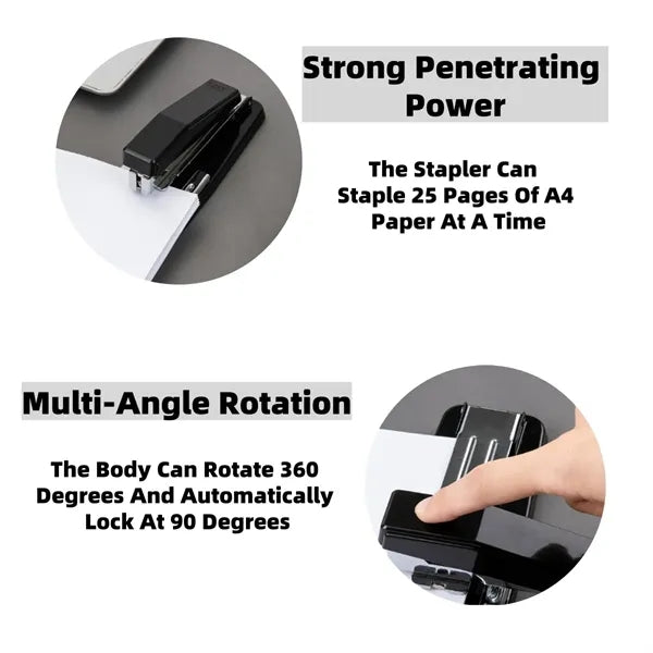 360 Degree Desktop Rotating Stapler