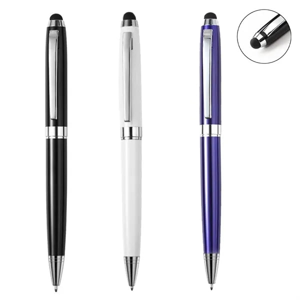 2-in-1 Metal Stylus Ballpoint Pen