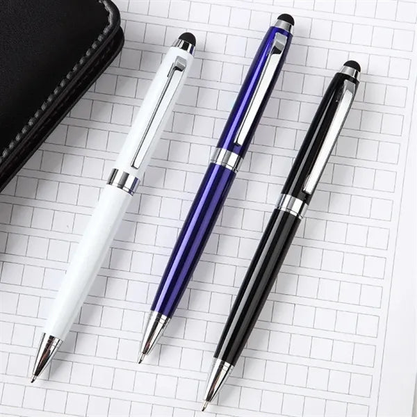 2-in-1 Metal Stylus Ballpoint Pen
