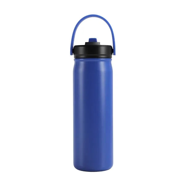 Lennon 20 oz Eco-friendly Straw Lid Vacuum Bottle