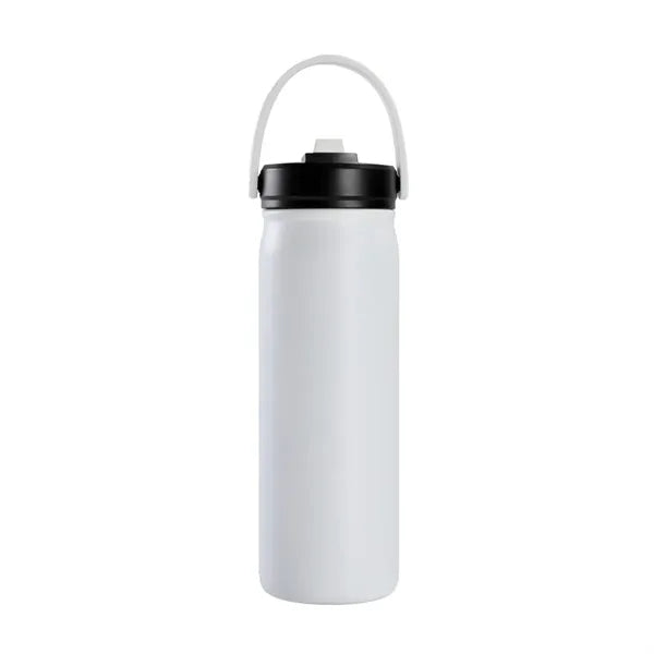 Lennon 20 oz Eco-friendly Straw Lid Vacuum Bottle