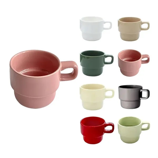 10oz Stackable Espresso Mugs