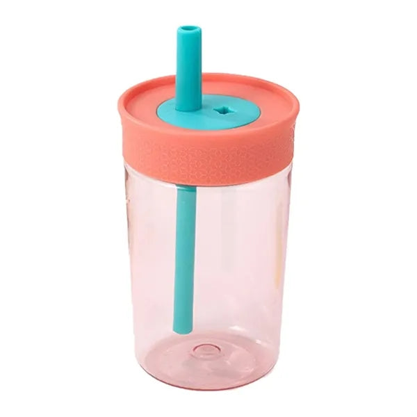 15 Oz Kids Plastic Spill Proof Straw Tumbler