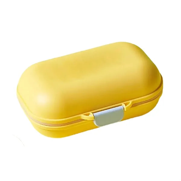 Portable Plastic Soap Box w/ Drain Tray