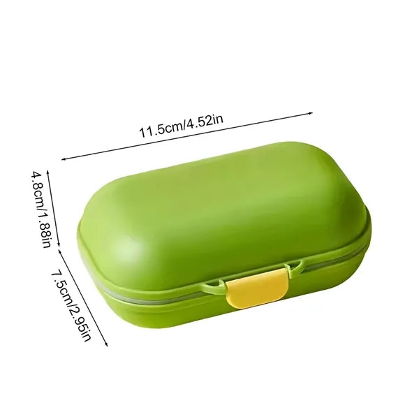 Portable Plastic Soap Box w/ Drain Tray