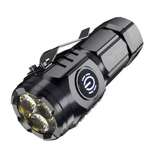 Mini Waterproof LED Outdoor Flashlight