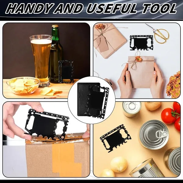 46-In-1 Stainless Steel Survival Pocket Multi-Tool