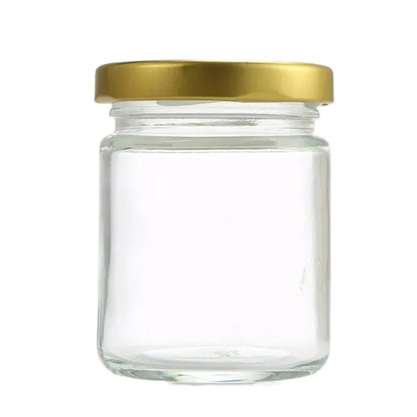 1.5/2.5/3.5oz Mini Clear Glass Storage Jar w/ Lid