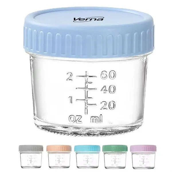4oz BPA Free Baby Food Storage Jars w/ Lid