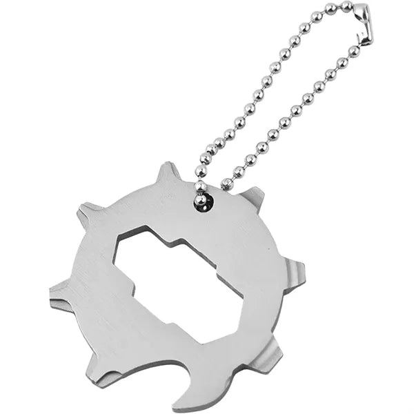 11 in 1 Multi Tool Card Keychain Bottle Opener