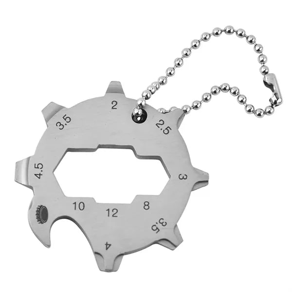 11 in 1 Multi Tool Card Keychain Bottle Opener