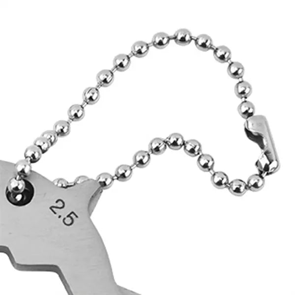 11 in 1 Multi Tool Card Keychain Bottle Opener