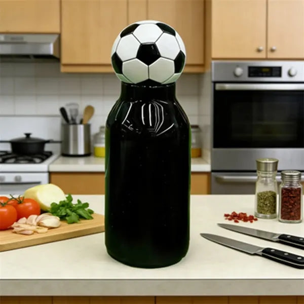 World Cup Football Party PVC Lid Plastic Water Bottle