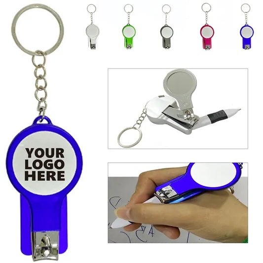 Sleek Mirror-Integrated Multi-Function Pen