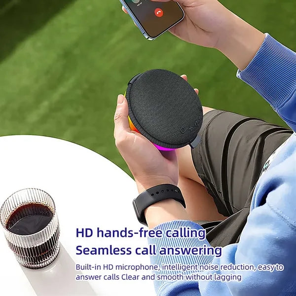 Waterproof Portable Wireless Bluetooth Speaker w/ Lanyard