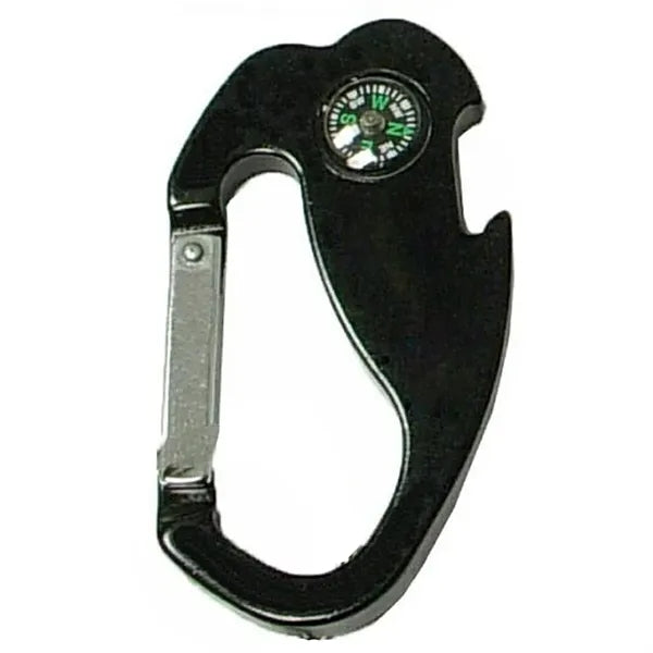 Multi Function Compass Opener Aluminum Alloy Carabiner