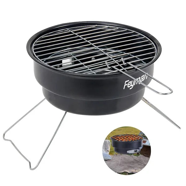 Mini Portable Round Barbecue Grill