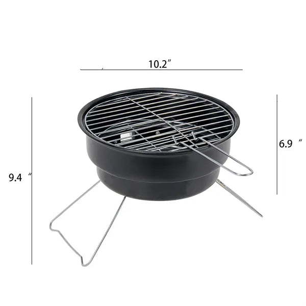 Mini Portable Round Barbecue Grill