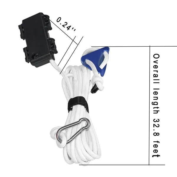 Waterproof Nylon Outdoor Camping Luminous Wind Rope