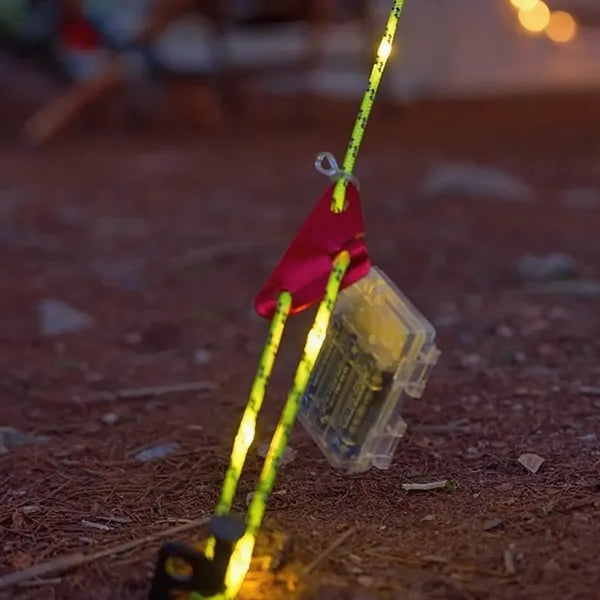 Waterproof Nylon Outdoor Camping Luminous Wind Rope